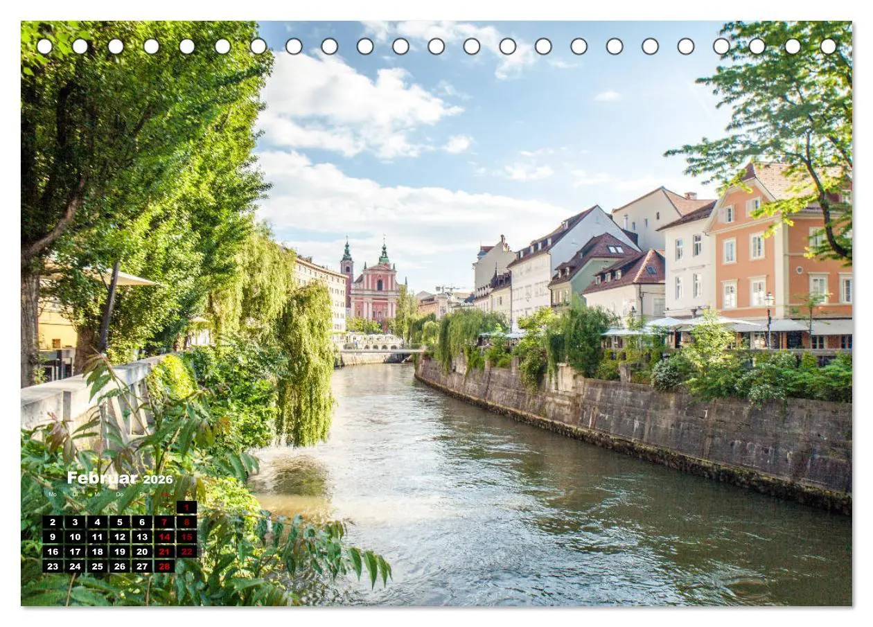 Bild: 9783457756324 | Grünes Slowenien (Tischkalender 2026 DIN A5 quer), CALVENDO...