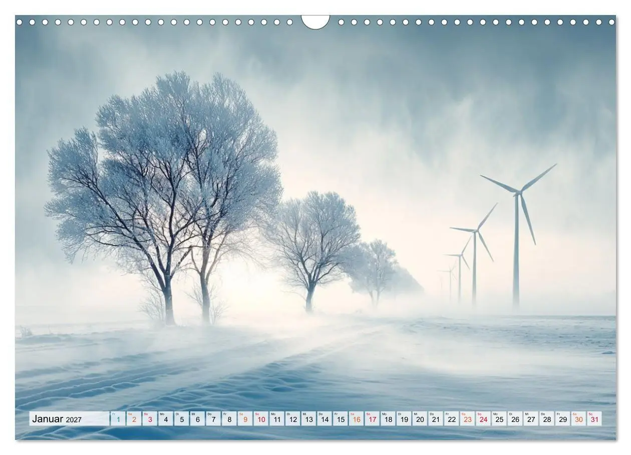 Bild: 9783516916324 | Windträume (Wandkalender 2027 DIN A3 quer), CALVENDO Monatskalender