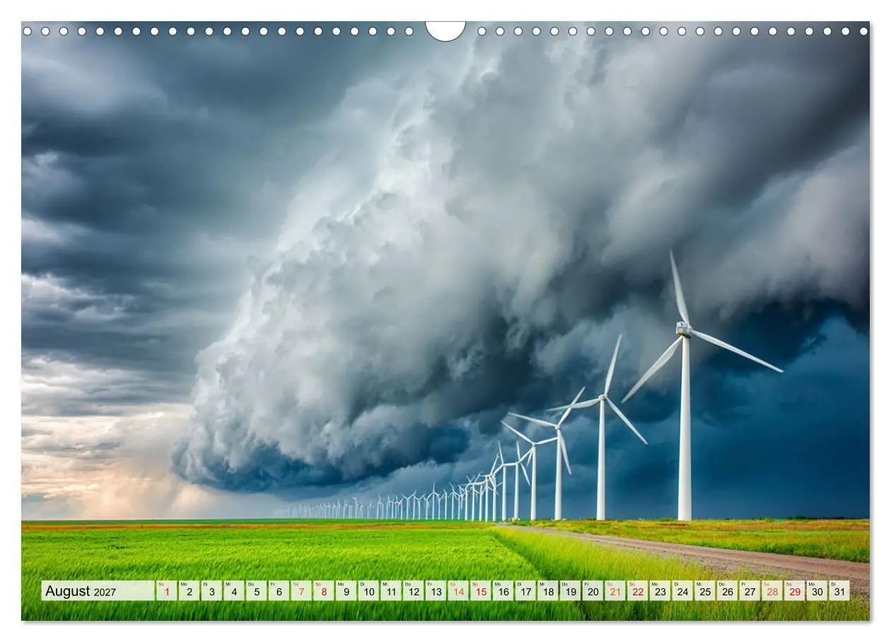 Bild: 9783516916324 | Windträume (Wandkalender 2027 DIN A3 quer), CALVENDO Monatskalender