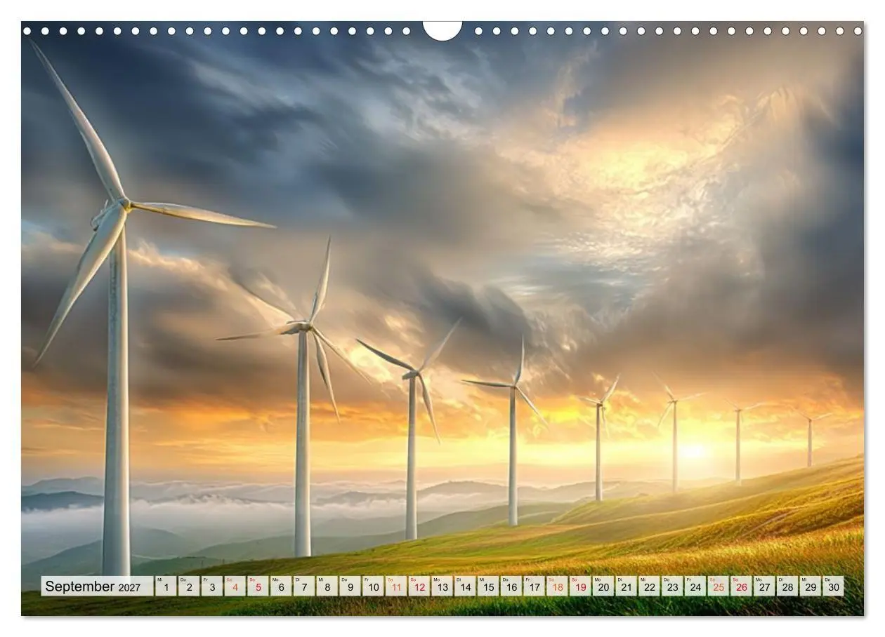 Bild: 9783516916324 | Windträume (Wandkalender 2027 DIN A3 quer), CALVENDO Monatskalender