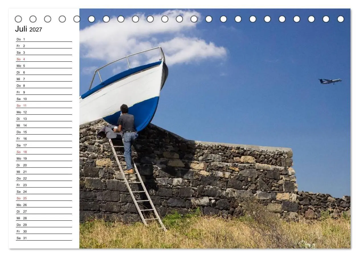 Bild: 9783569936324 | Azoren - São Miguel (Tischkalender 2027 DIN A5 quer), CALVENDO...