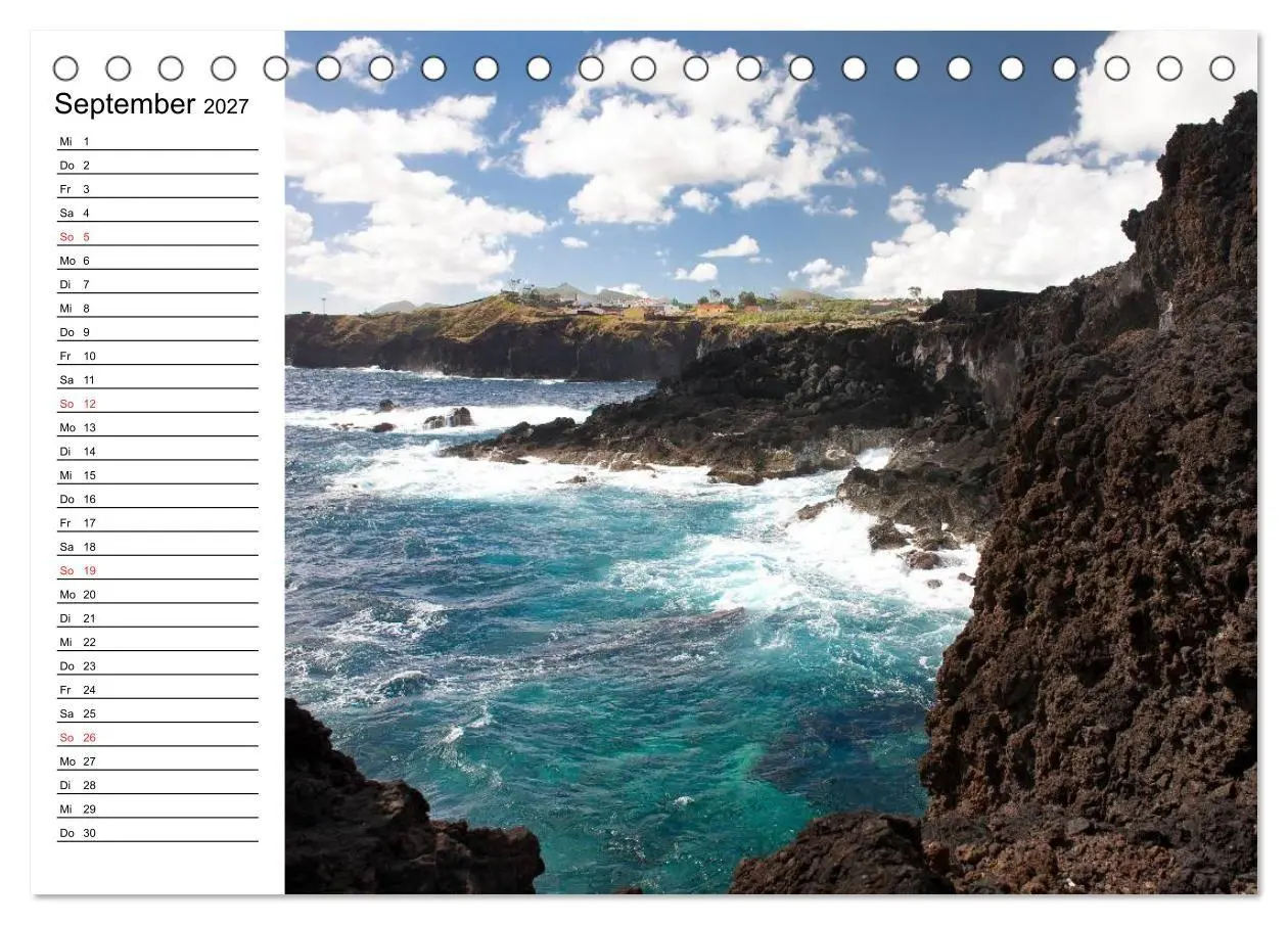 Bild: 9783569936324 | Azoren - São Miguel (Tischkalender 2027 DIN A5 quer), CALVENDO...