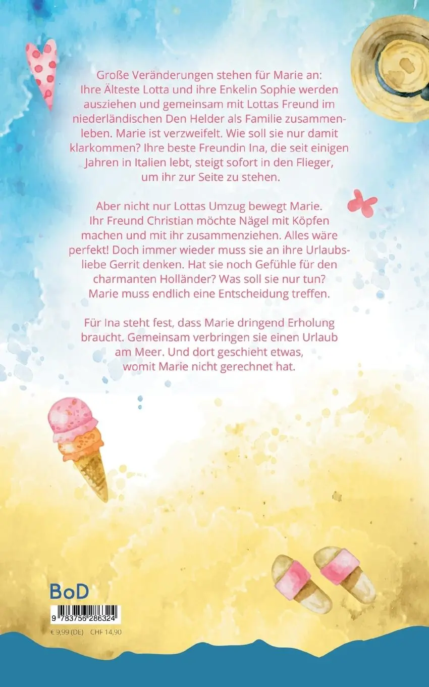 Rückseite: 9783756286324 | Entscheidung am Meer | Nadja ten Peze | Taschenbuch | Paperback | 2022