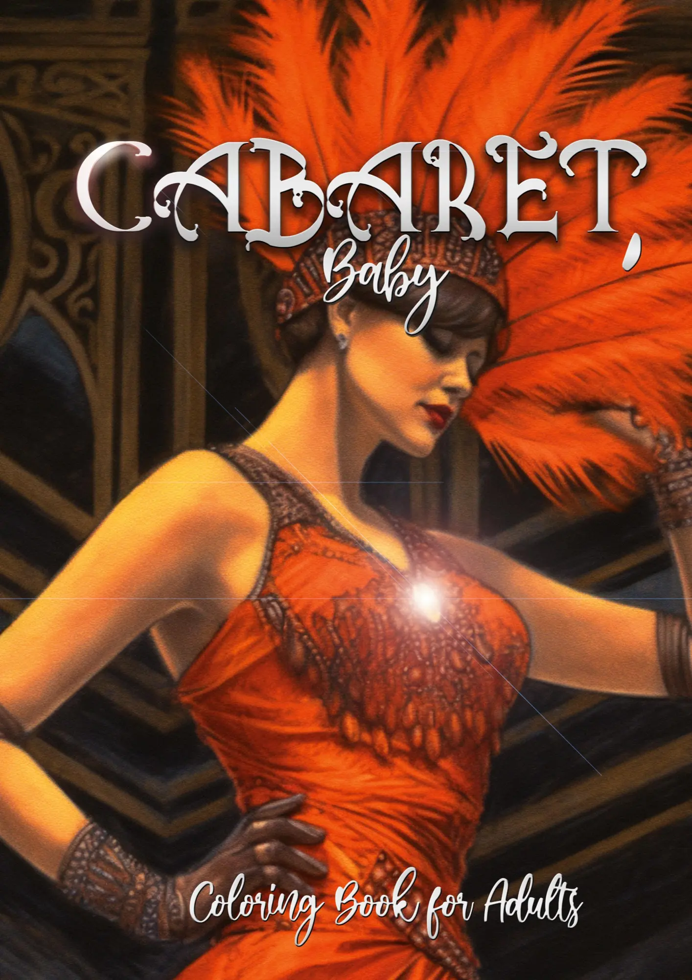 Cover: 9783758406324 | Cabaret Coloring Book for Adults | Monsoon Publishing | Taschenbuch