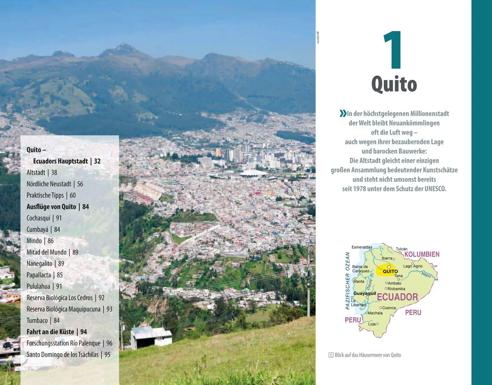Bild: 9783831736324 | Reise Know-How Reiseführer Ecuador mit Galápagos | Mit Inselfaltplan