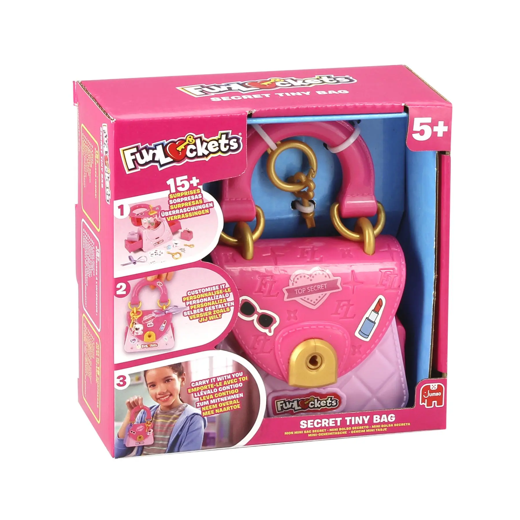 Bild: 8436538676424 | Funlockets - Mini-Geheimtasche | Spiel | Deutsch | 2025