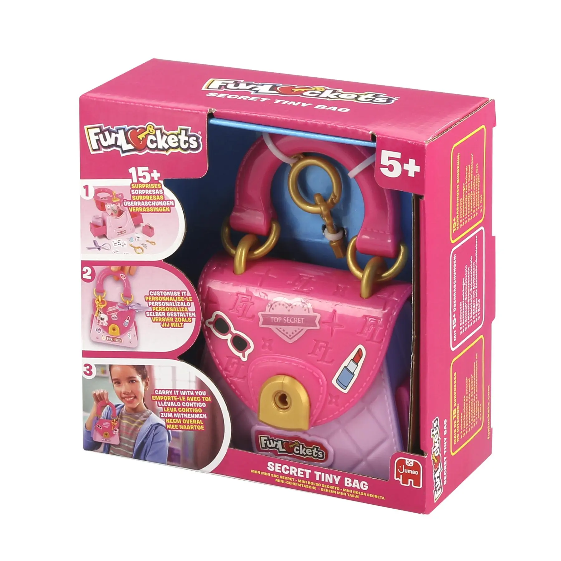 Bild: 8436538676424 | Funlockets - Mini-Geheimtasche | Spiel | Deutsch | 2025