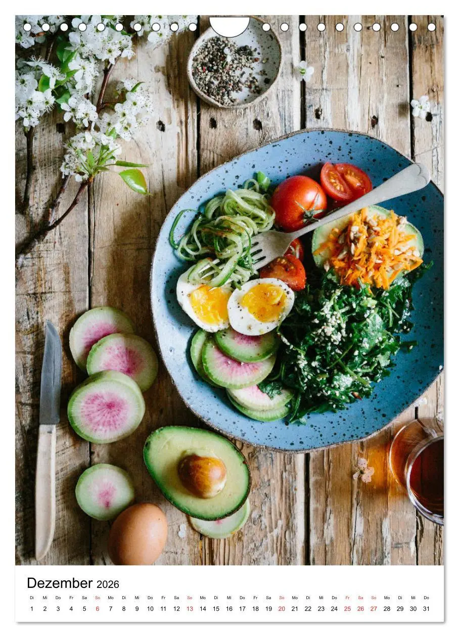 Bild: 9783516386424 | Essen und Trinken - Kalender 2026 (Wandkalender 2026 DIN A4 hoch),...