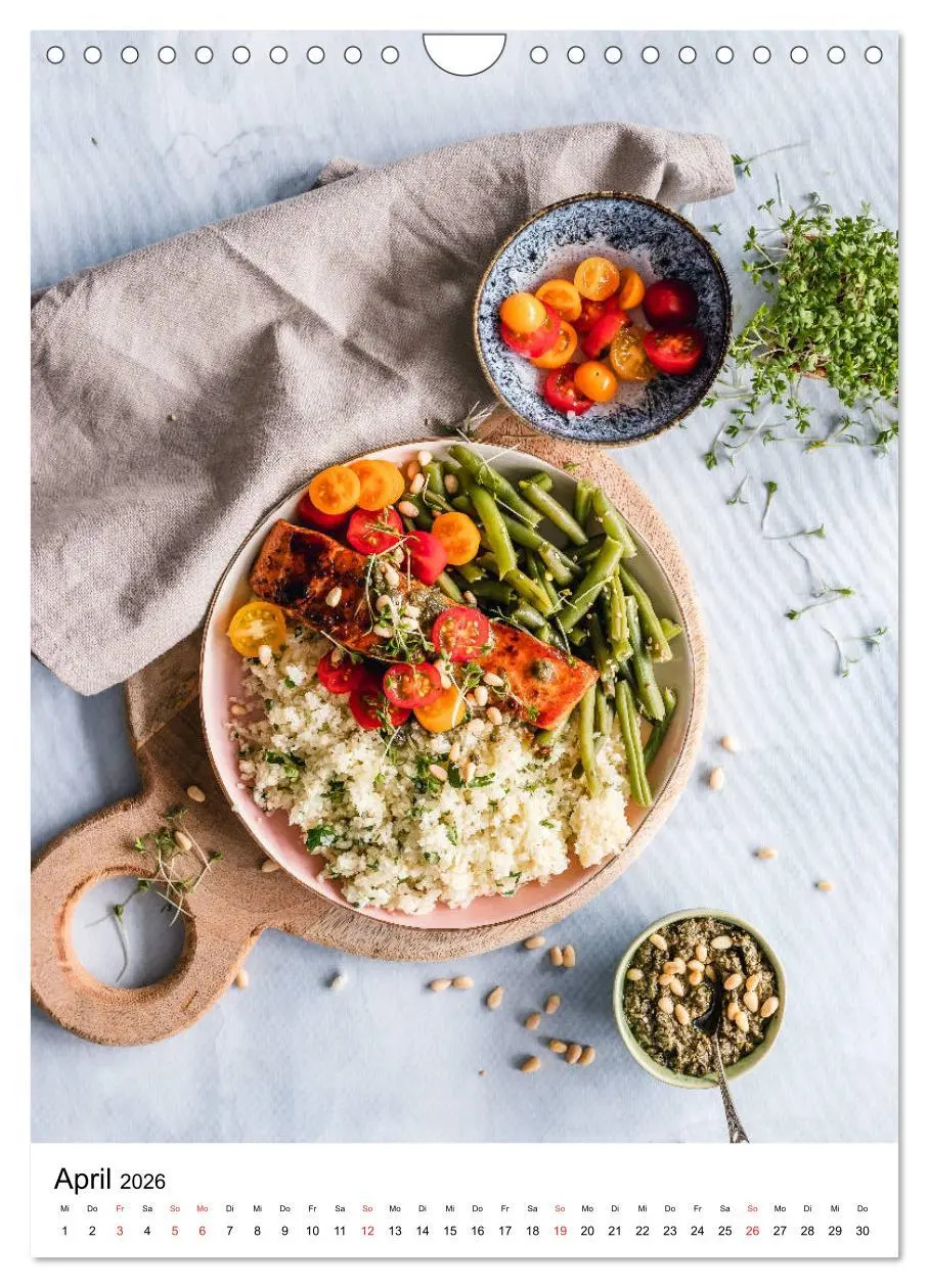 Bild: 9783516386424 | Essen und Trinken - Kalender 2026 (Wandkalender 2026 DIN A4 hoch),...