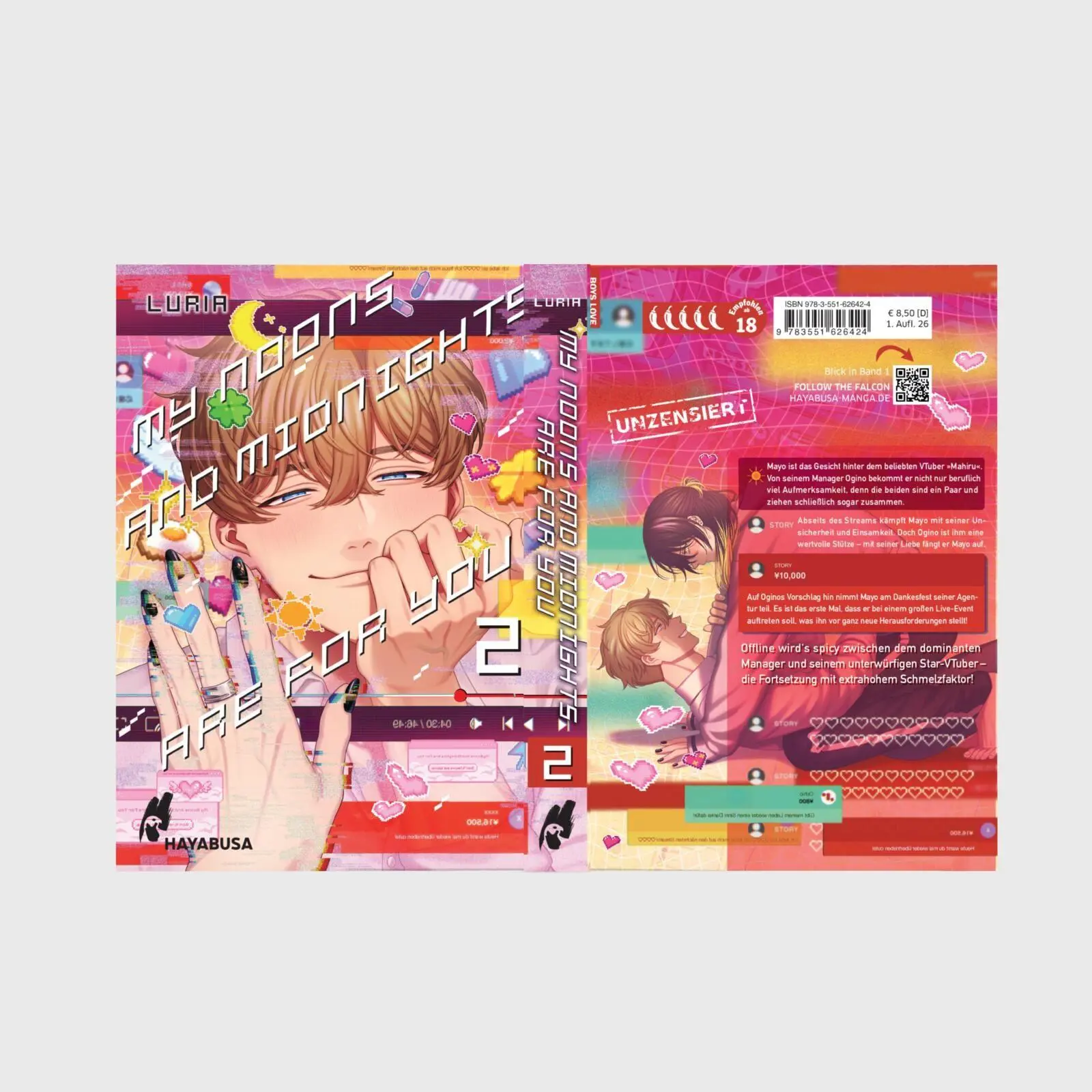 Bild: 9783551626424 | My Noons And Midnights Are For You 2 | Luria | Taschenbuch | 224 S.