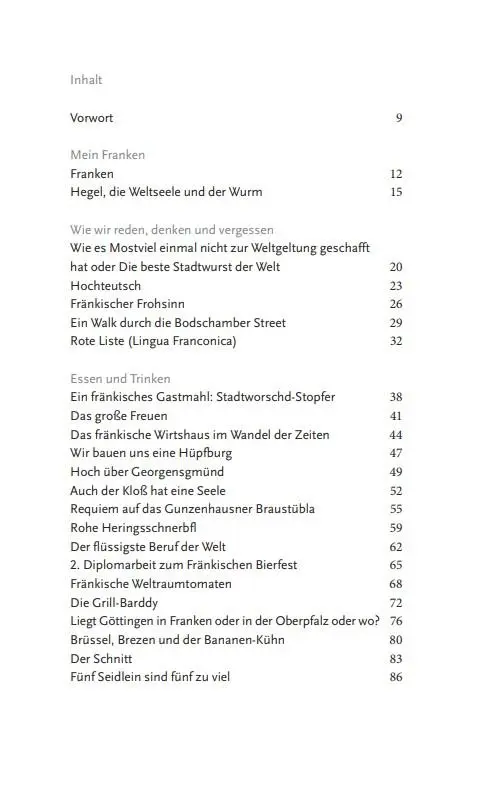 Bild: 9783869136424 | Mein Franken-Buch | Geschichten und Gedichte | Klaus Schamberger