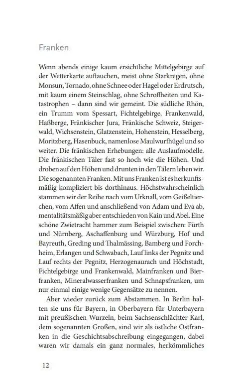 Bild: 9783869136424 | Mein Franken-Buch | Geschichten und Gedichte | Klaus Schamberger
