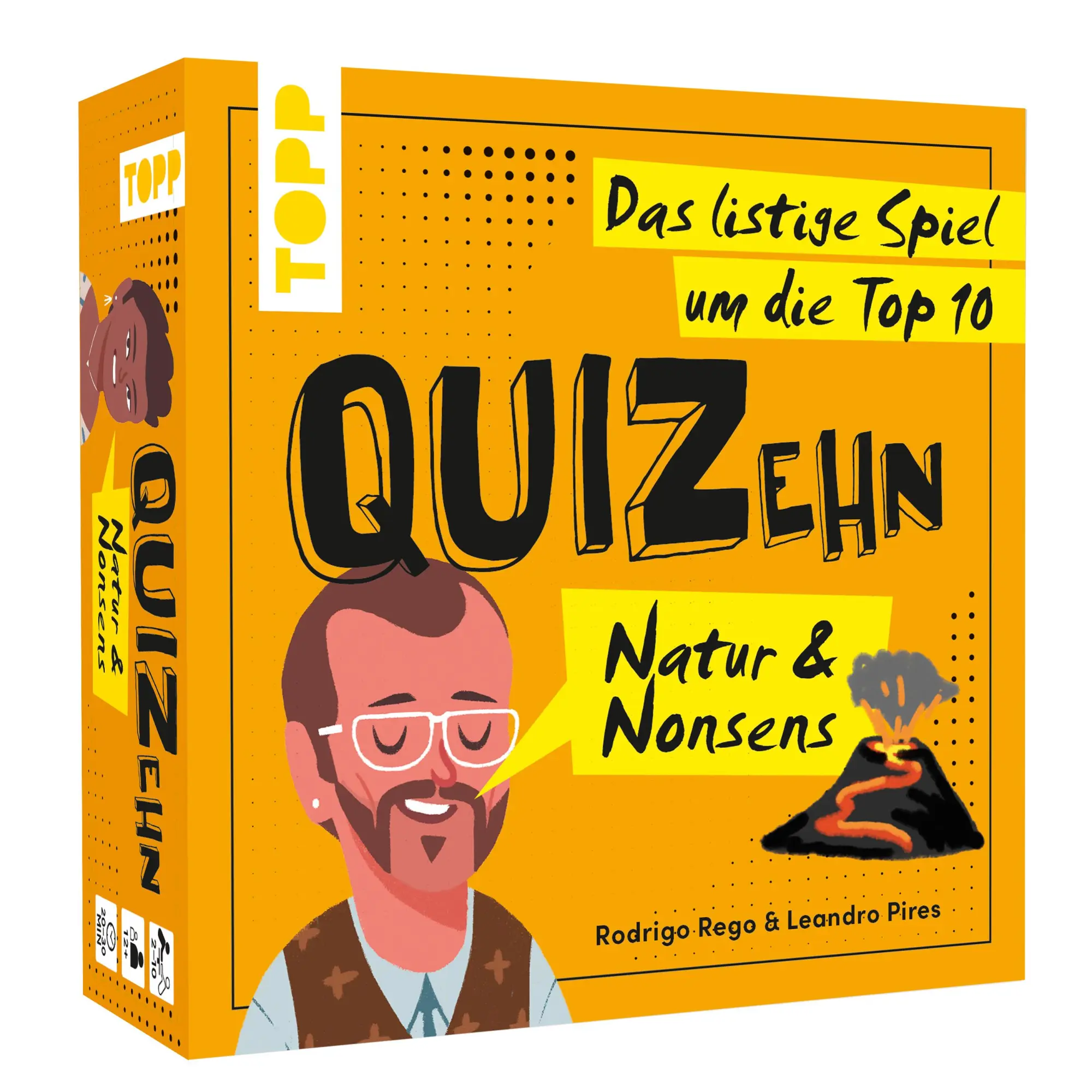 Cover: 4007742186524 | QUIZehn - Natur &amp; Nonsens. Das listige Spiel um die Top 10 | Spiel