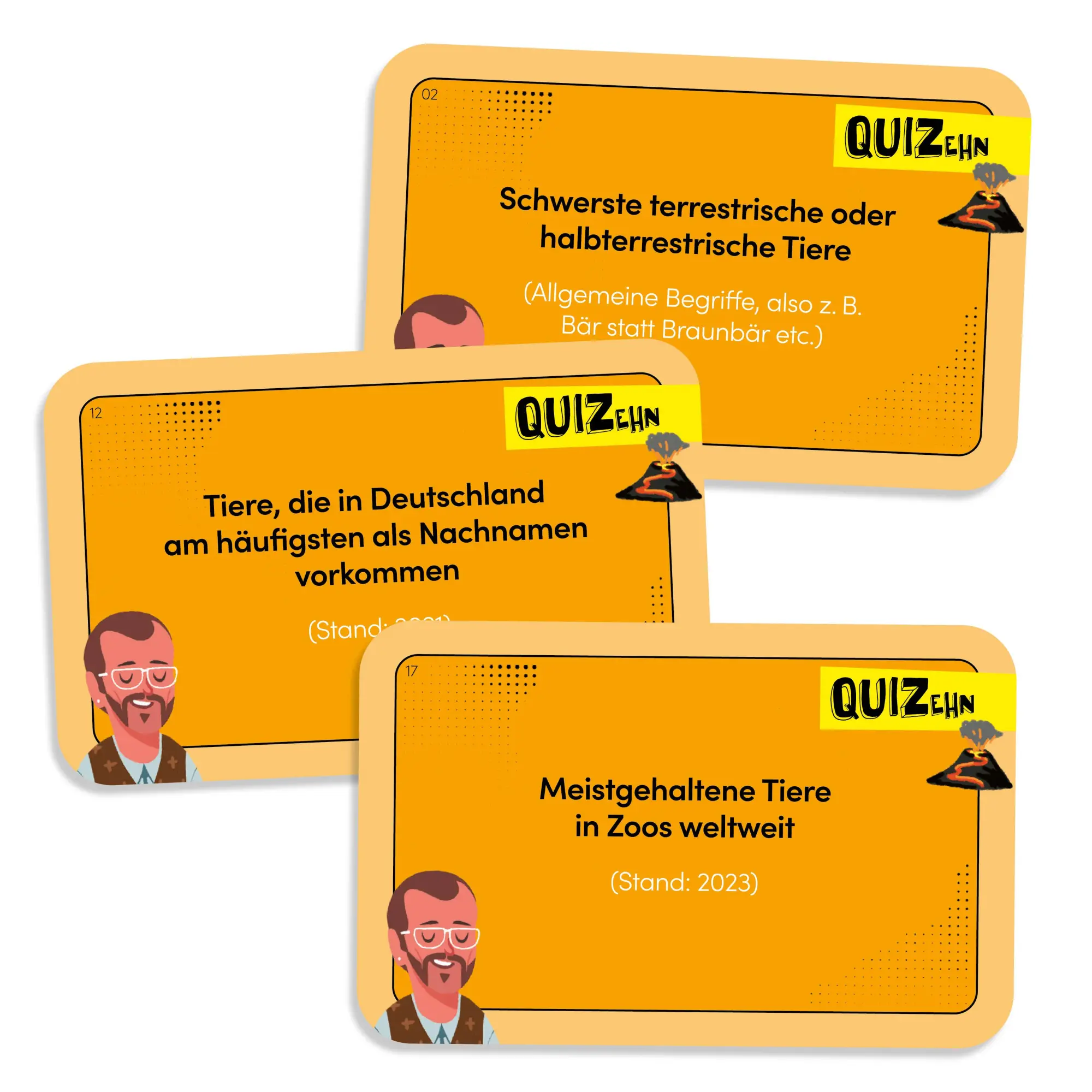Bild: 4007742186524 | QUIZehn - Natur &amp; Nonsens. Das listige Spiel um die Top 10 | Spiel