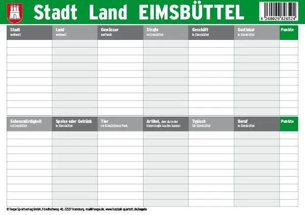 Hamburg: Stadt Land Eimsbüttel