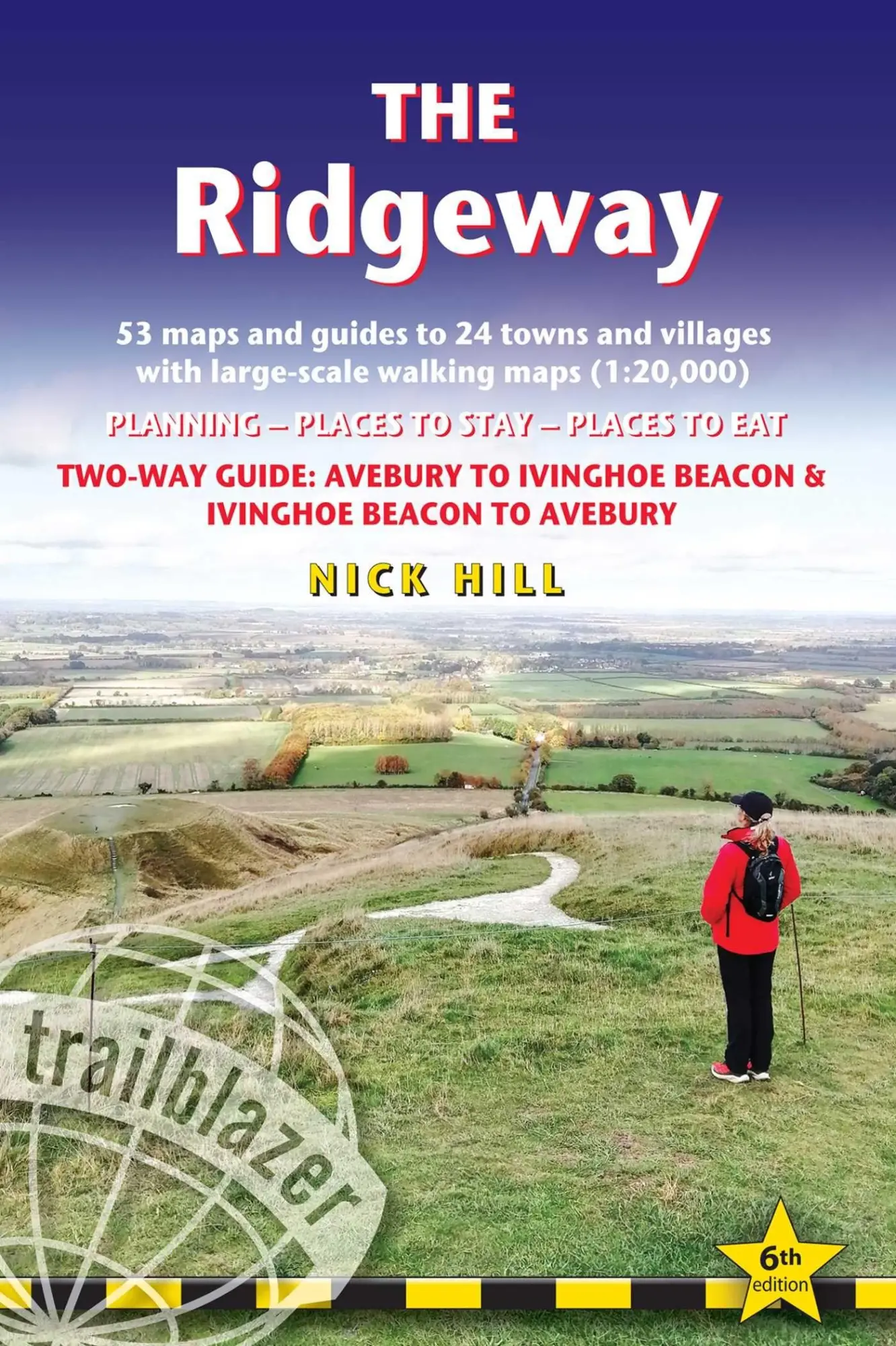 Cover: 9781912716524 | The Ridgeway | Two-way guide: Avebury to Ivinghoe Beacon to Avebury