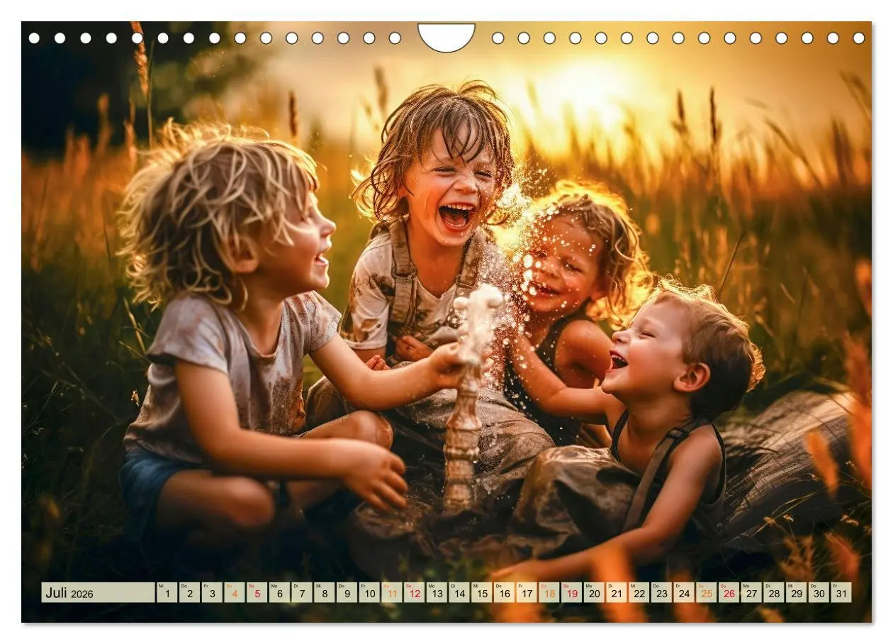 Bild: 9783457356524 | Kinder verzaubern uns (Wandkalender 2026 DIN A4 quer), CALVENDO...