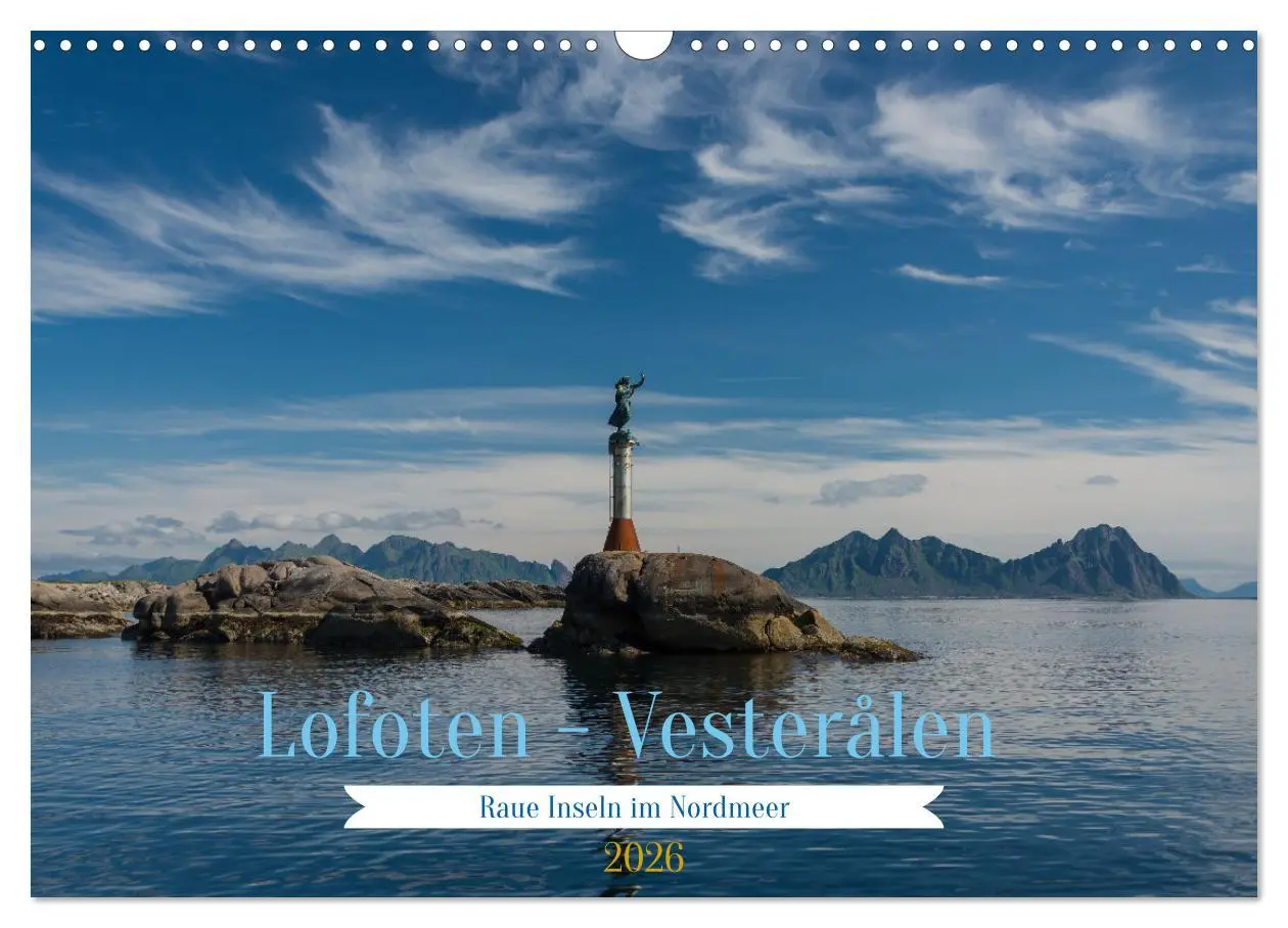 Cover: 9783457806524 | Lofoten Vesterålen (Wandkalender 2026 DIN A3 quer), CALVENDO...
