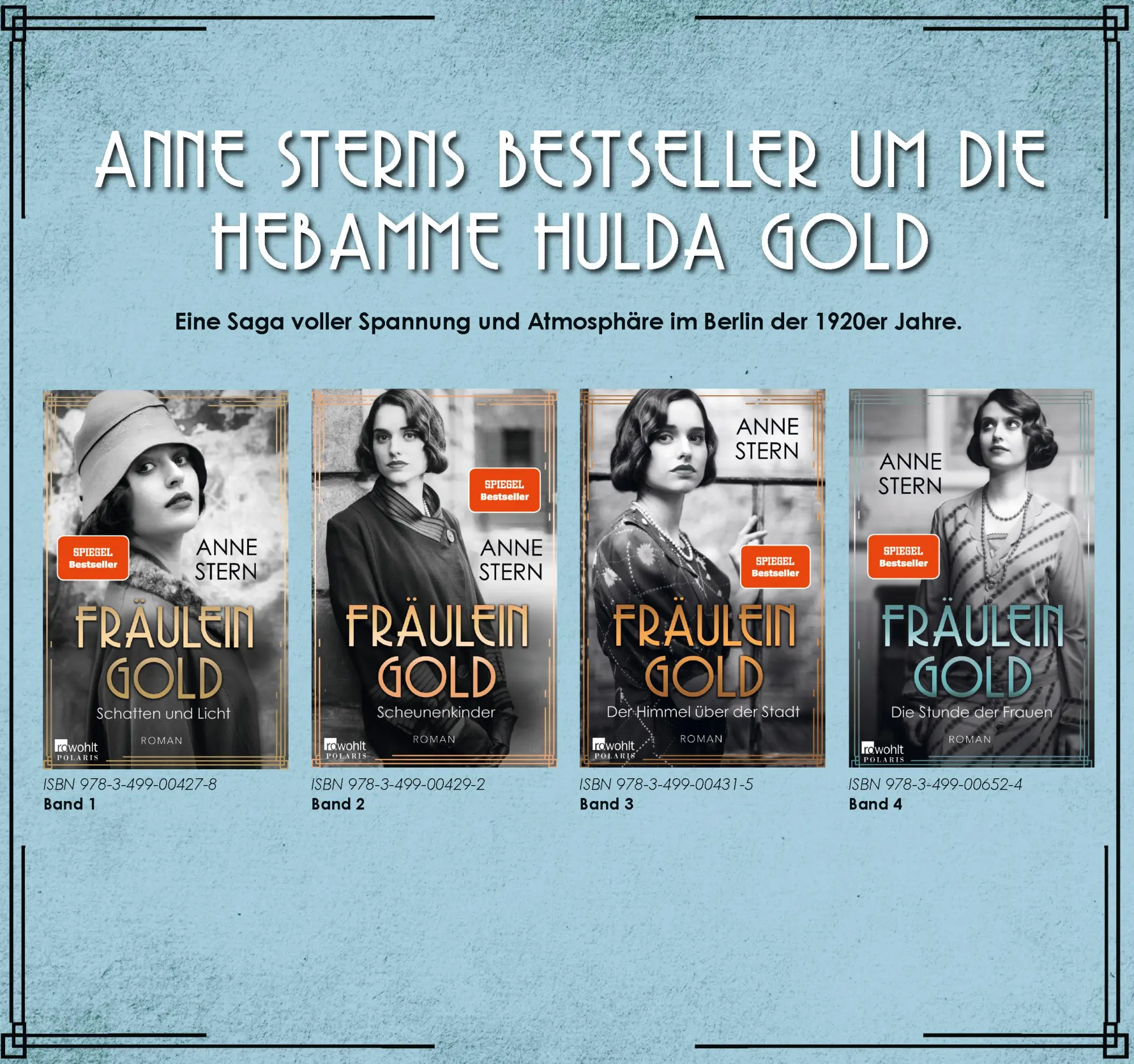 Bild: 9783499006524 | Fräulein Gold: Die Stunde der Frauen | Anne Stern | Taschenbuch | 2021