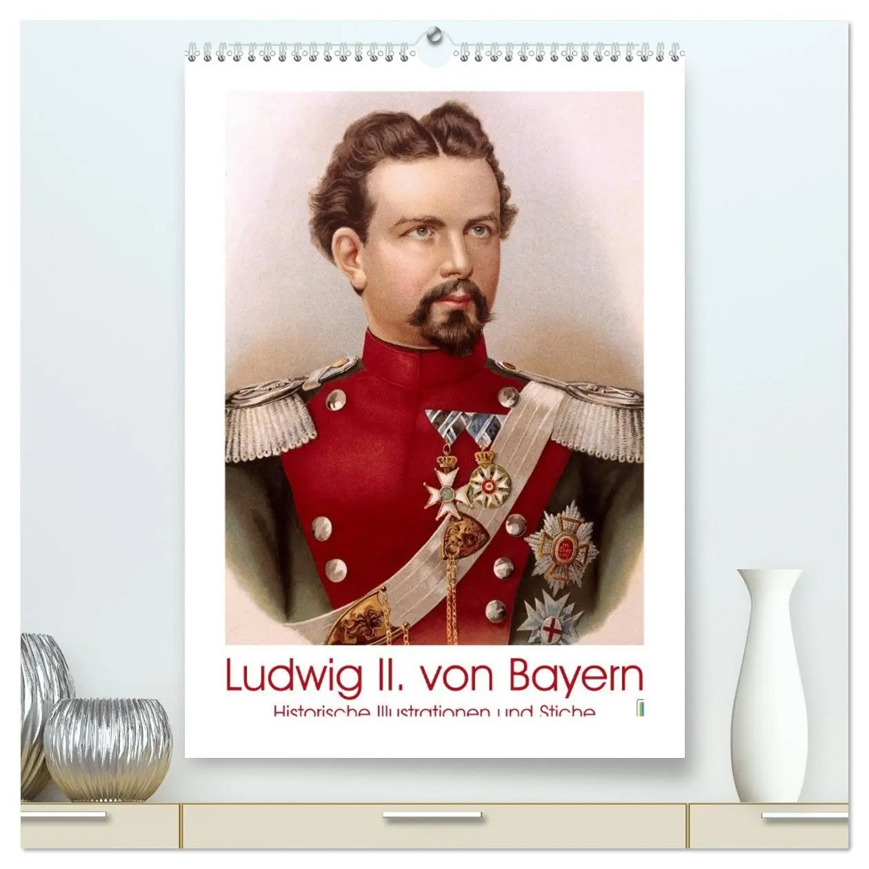 Cover: 9783516446524 | Ludwig II. von Bayern: Historische Illustrationen und Stiche...