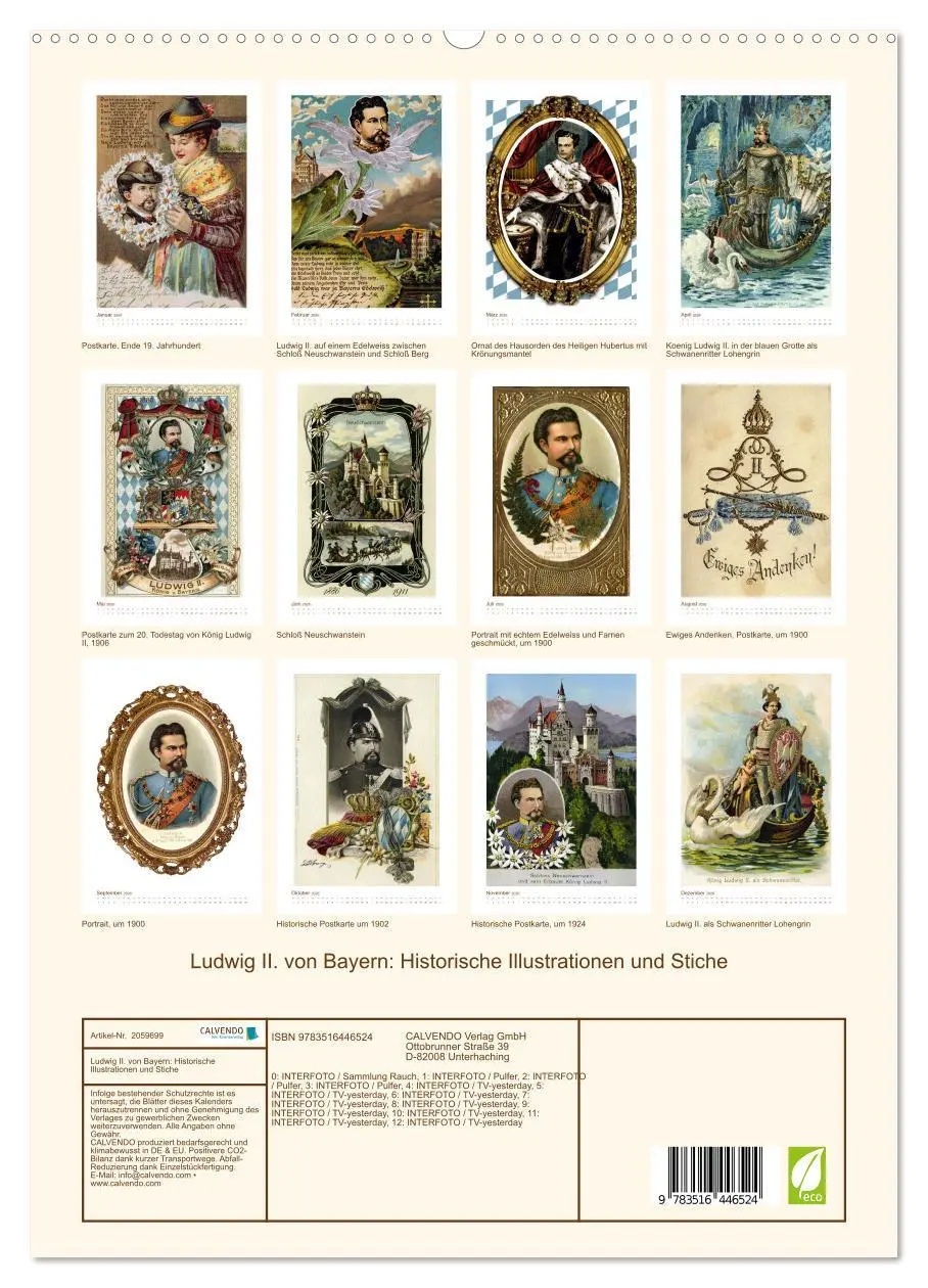 Bild: 9783516446524 | Ludwig II. von Bayern: Historische Illustrationen und Stiche...