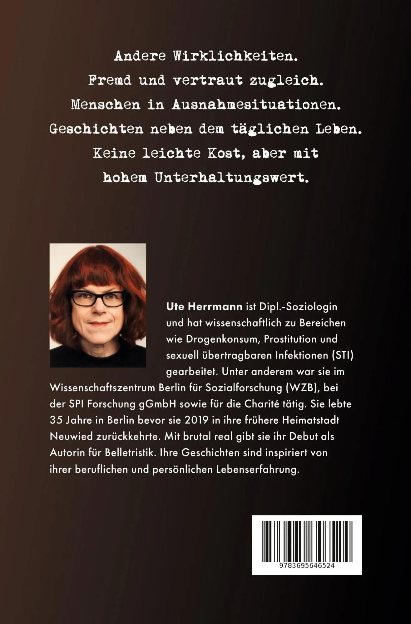 Rückseite: 9783695646524 | brutal real | Ute Herrmann | Taschenbuch | 76 S. | Deutsch | 2026