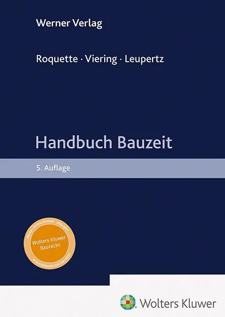 Cover: 9783804156524 | Handbuch Bauzeit | Andreas J. Roquette (u. a.) | Buch | 526 S. | 2026