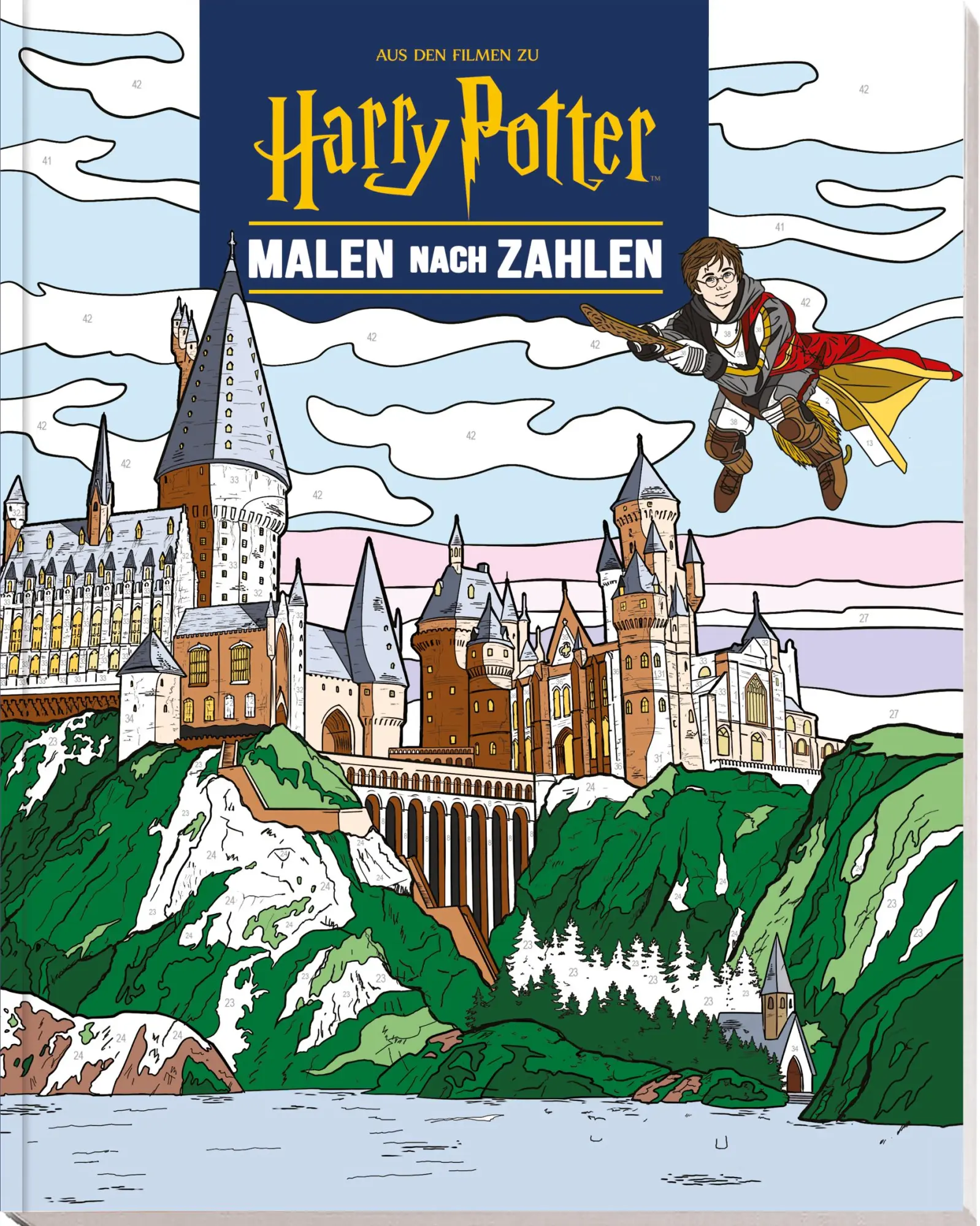 Cover: 9783833246524 | Aus den Filmen zu Harry Potter: Malen nach Zahlen | Panini | Buch
