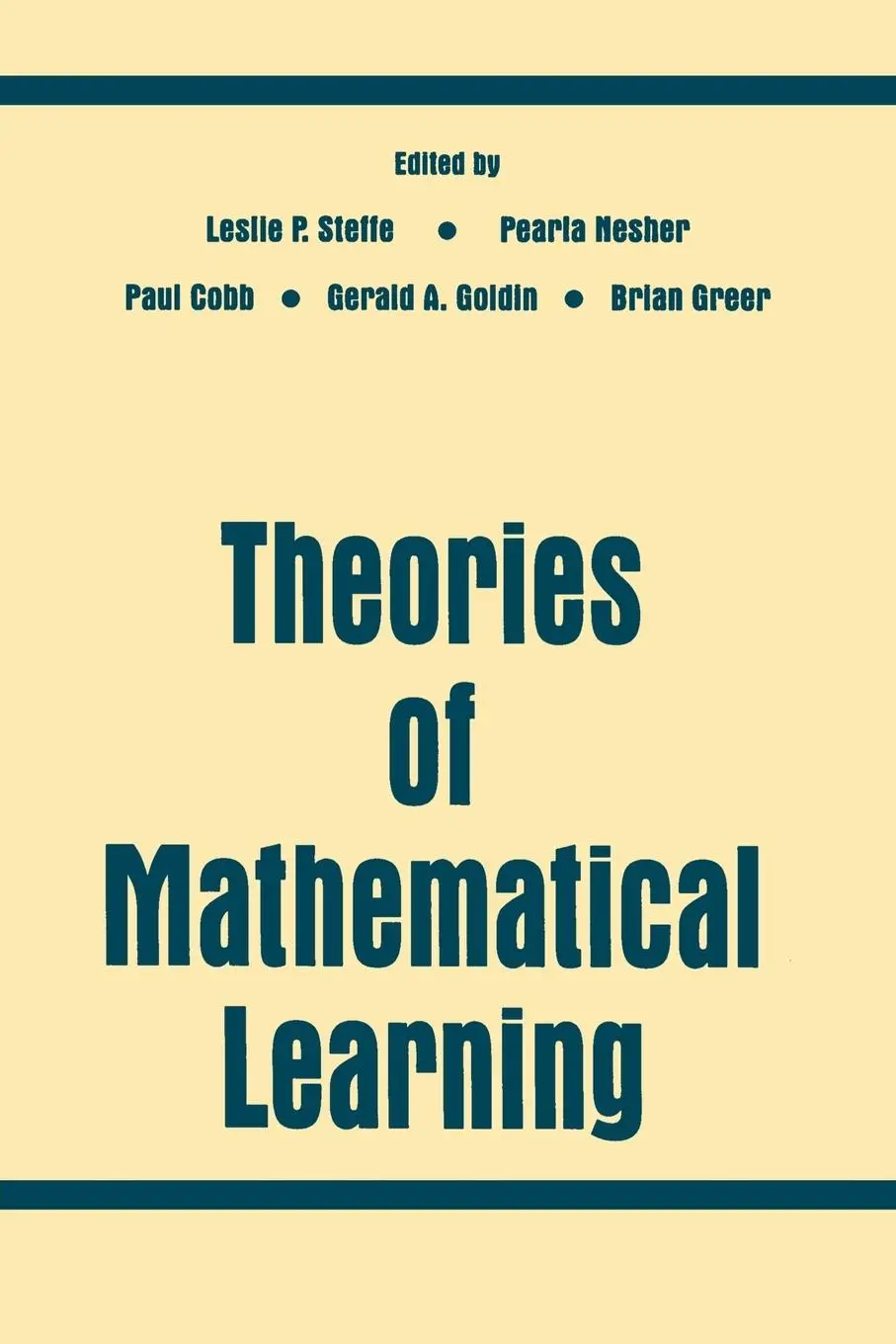 Cover: 9780805816624 | Theories of Mathematical Learning | Leslie P. Steffe (u. a.) | Buch