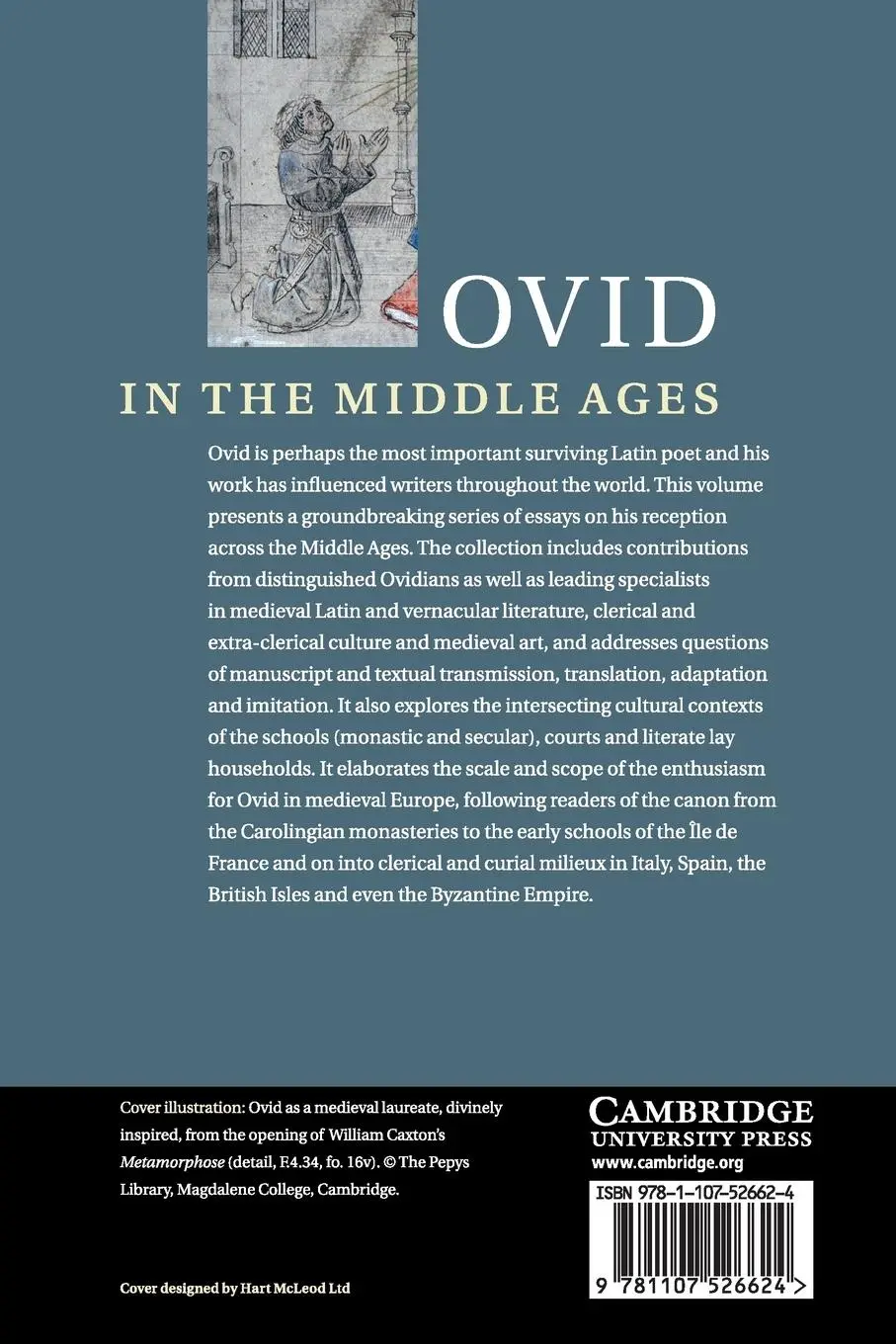 Rückseite: 9781107526624 | Ovid in the Middle Ages | James G. Clark (u. a.) | Taschenbuch | 2015