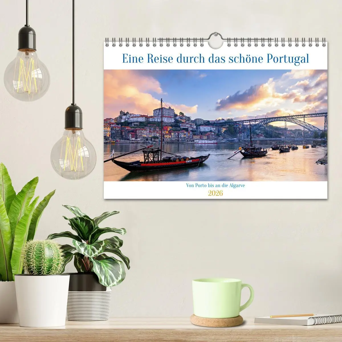 Bild: 9783457346624 | Von Porto bis an die Algarve (Wandkalender 2026 DIN A4 quer),...