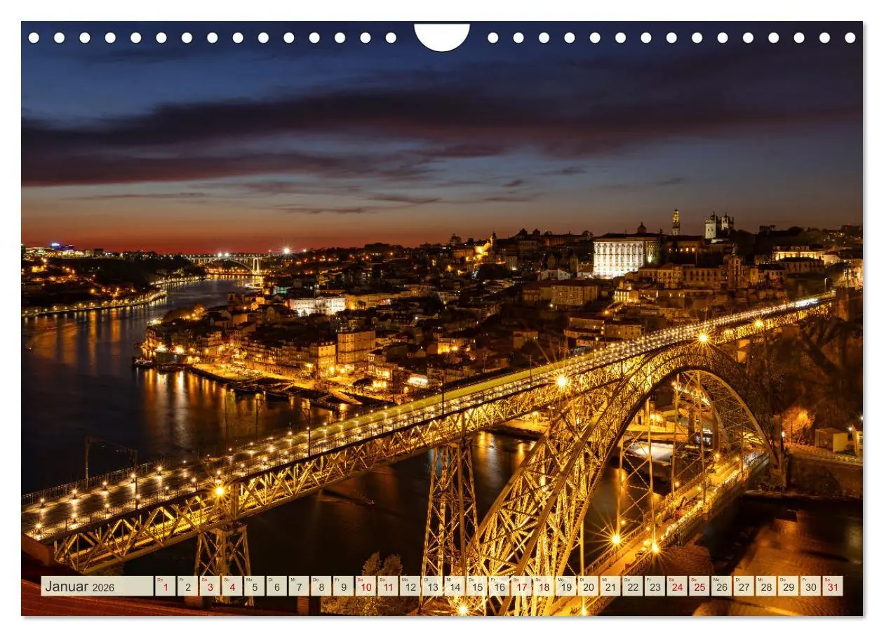 Bild: 9783457346624 | Von Porto bis an die Algarve (Wandkalender 2026 DIN A4 quer),...