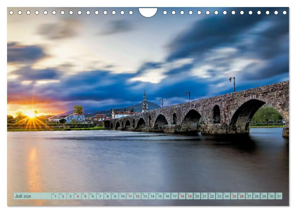 Bild: 9783457346624 | Von Porto bis an die Algarve (Wandkalender 2026 DIN A4 quer),...