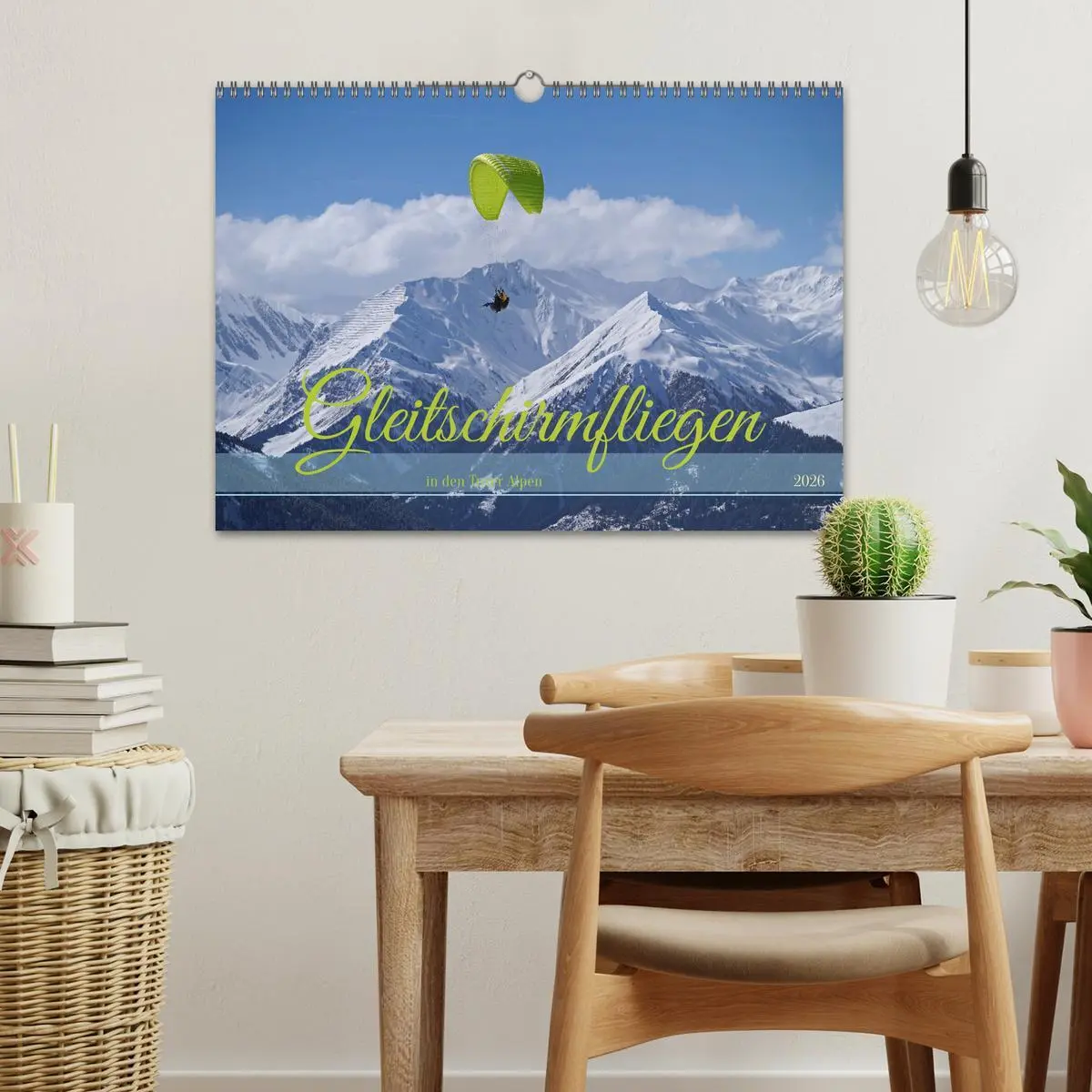 Bild: 9783457416624 | Gleitschirmfliegen in den Tuxer Alpen (Wandkalender 2026 DIN A3...