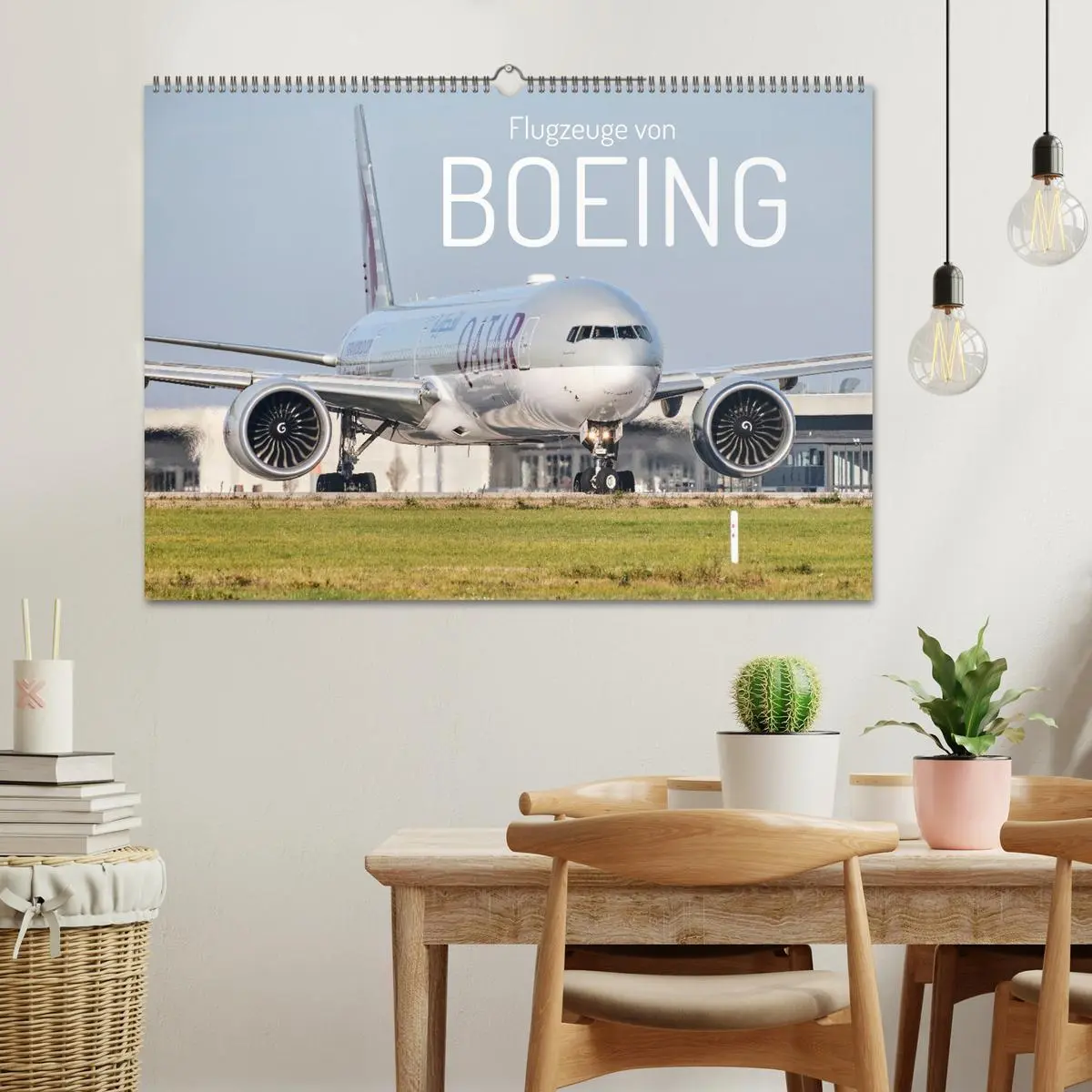 Bild: 9783457586624 | Flugzeuge von Boeing (Wandkalender 2026 DIN A2 quer), CALVENDO...