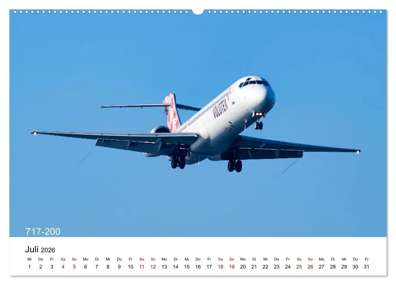 Bild: 9783457586624 | Flugzeuge von Boeing (Wandkalender 2026 DIN A2 quer), CALVENDO...