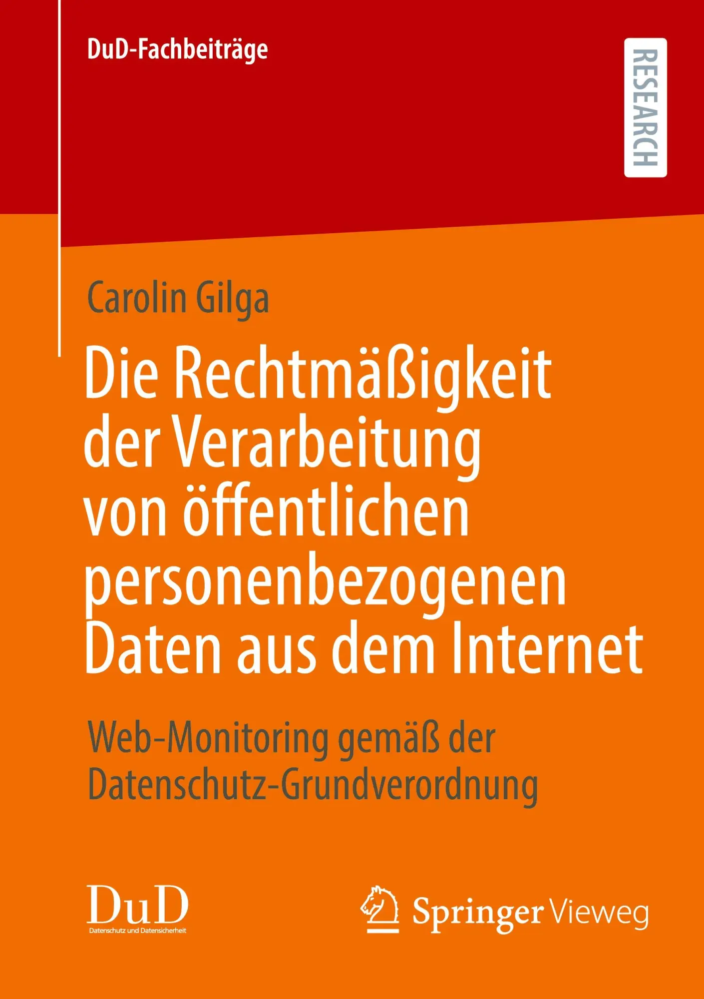 Cover: 9783658486624 | Die Rechtmäßigkeit der Verarbeitung von öffentlichen...