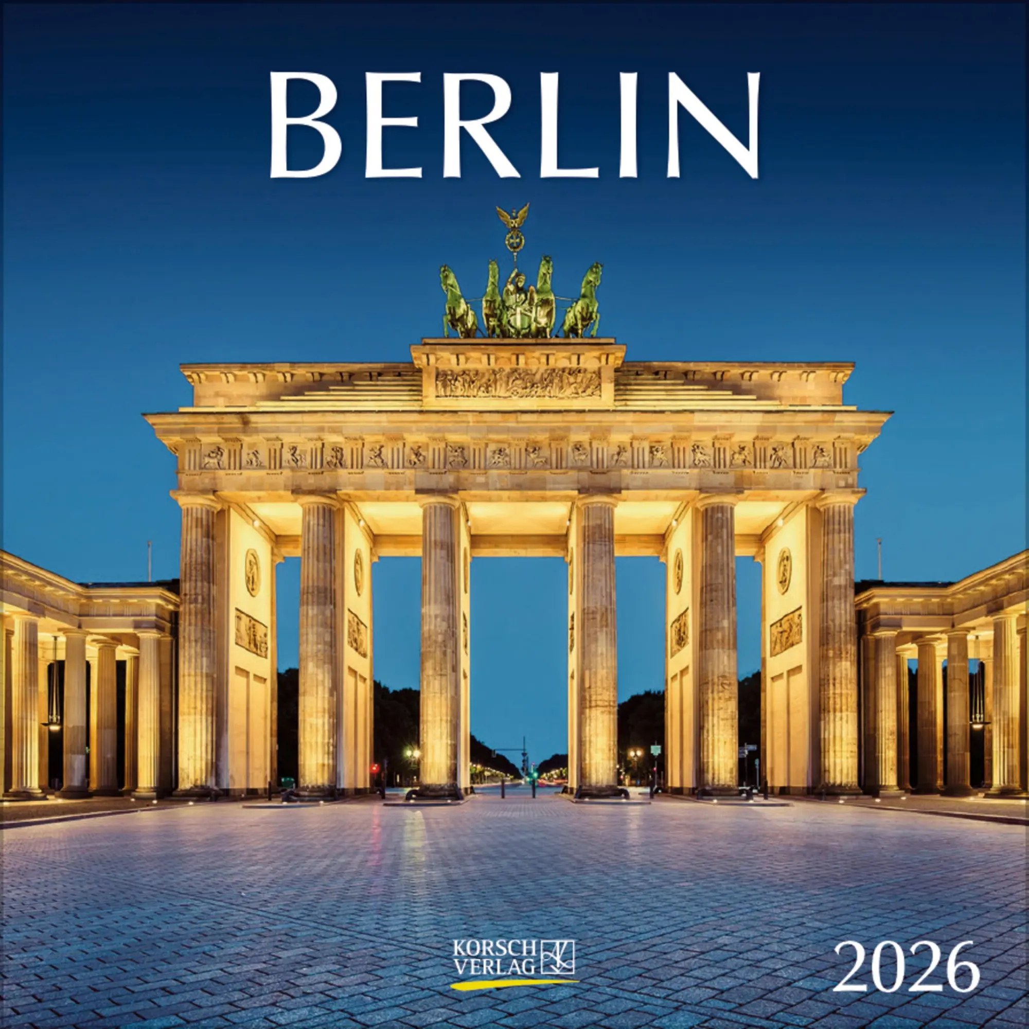 Cover: 9783731886624 | Berlin 2026 | Broschürenkalender mit Ferienterminen | Verlag Korsch