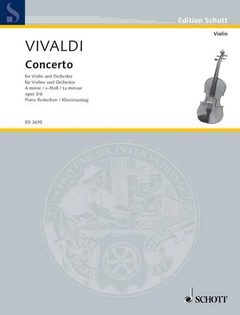 Cover: 9783795796624 | Concerto | Antonio Vivaldi | Broschüre | 20 S. | Deutsch | 1985