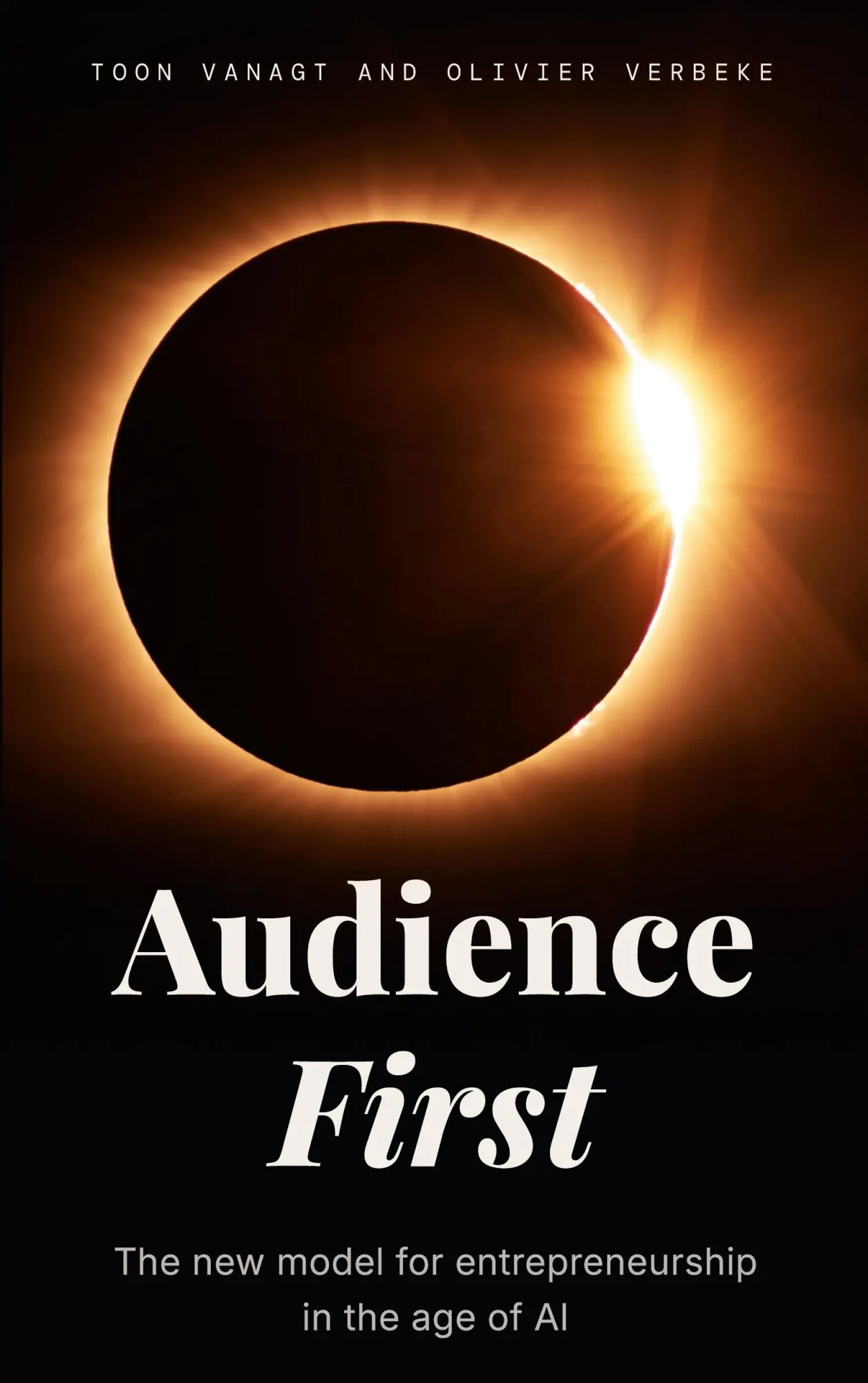 Cover: 9782322866724 | Audience First | The new model for entrepreneurship in the age of Al