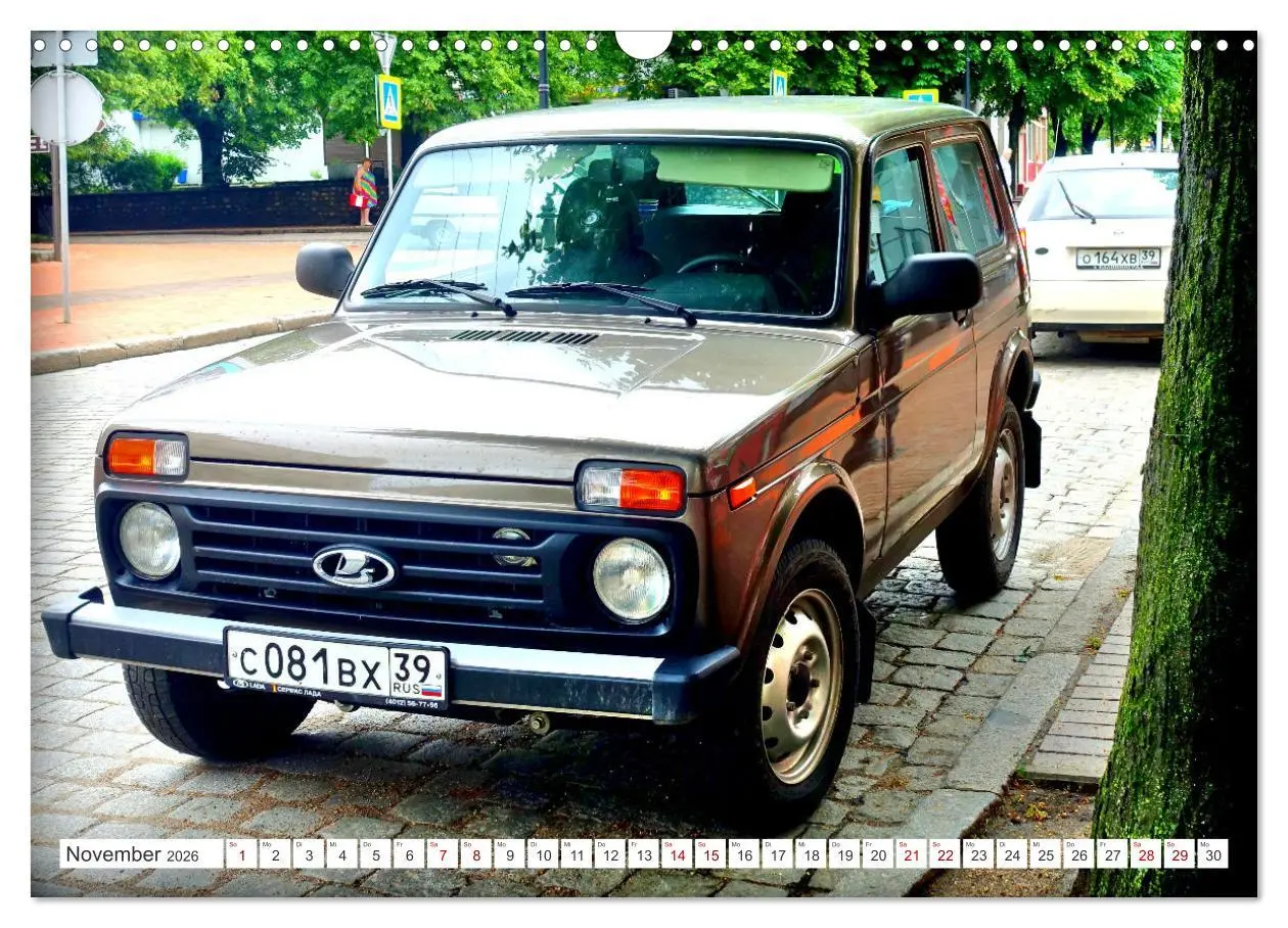 Bild: 9783457576724 | LADA NIVA - 4x4 aus der UdSSR (Wandkalender 2026 DIN A3 quer),...