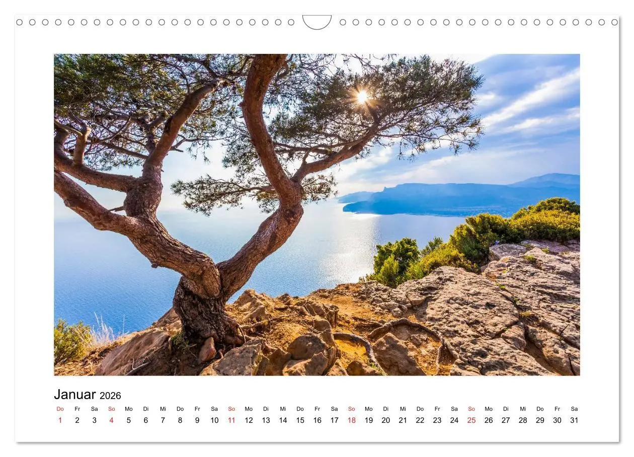 Bild: 9783516046724 | COTE D'AZUR Impressionen (Wandkalender 2026 DIN A3 quer), CALVENDO...