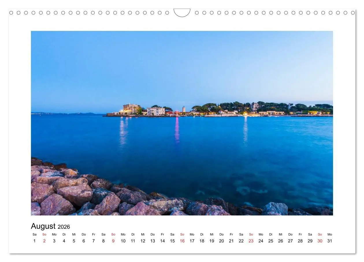 Bild: 9783516046724 | COTE D'AZUR Impressionen (Wandkalender 2026 DIN A3 quer), CALVENDO...