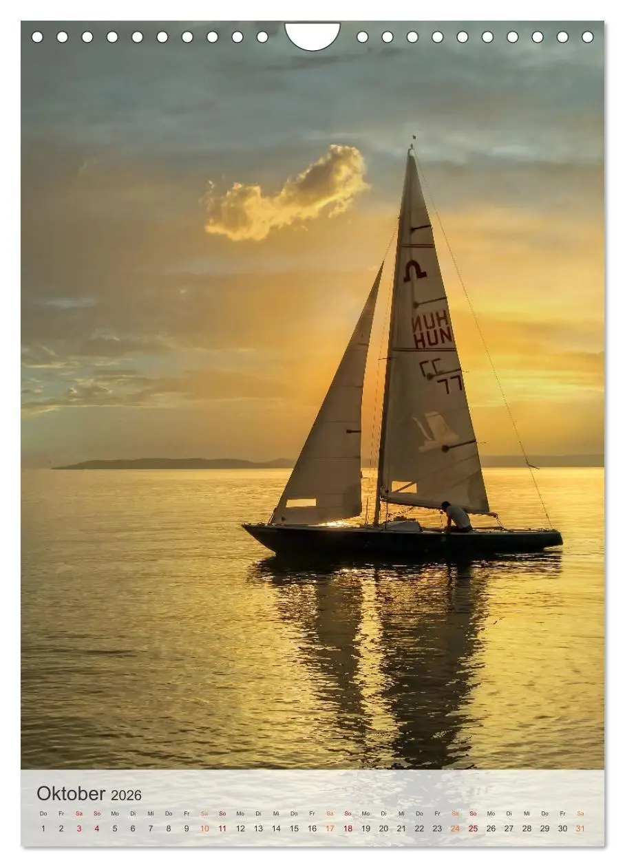 Bild: 9783516356724 | Segeln - meine Leidenschaft (Wandkalender 2026 DIN A4 hoch),...