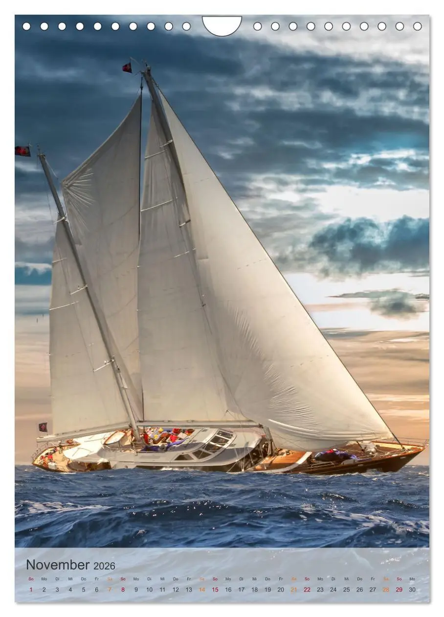 Bild: 9783516356724 | Segeln - meine Leidenschaft (Wandkalender 2026 DIN A4 hoch),...