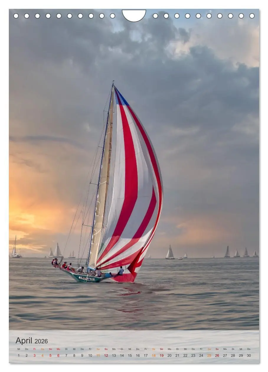 Bild: 9783516356724 | Segeln - meine Leidenschaft (Wandkalender 2026 DIN A4 hoch),...