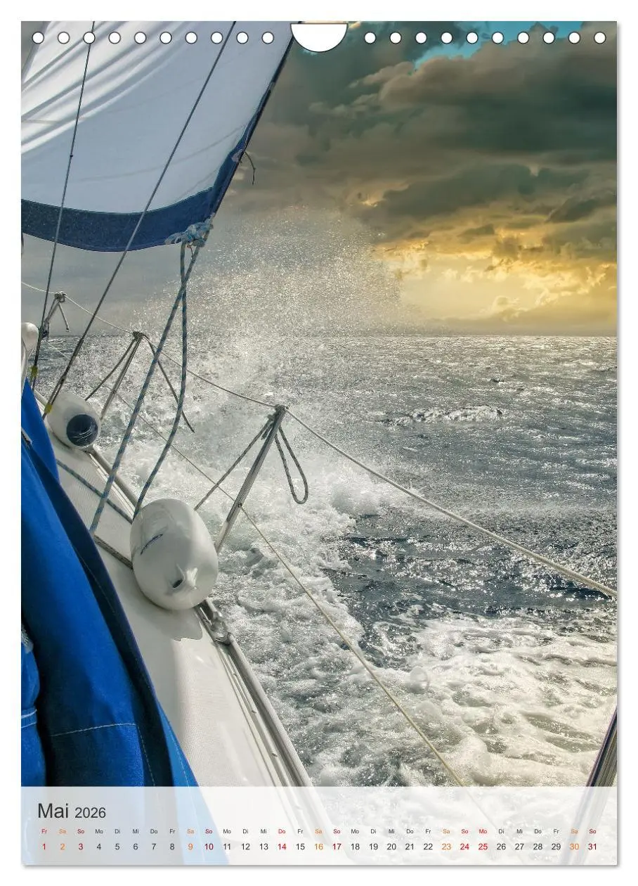 Bild: 9783516356724 | Segeln - meine Leidenschaft (Wandkalender 2026 DIN A4 hoch),...
