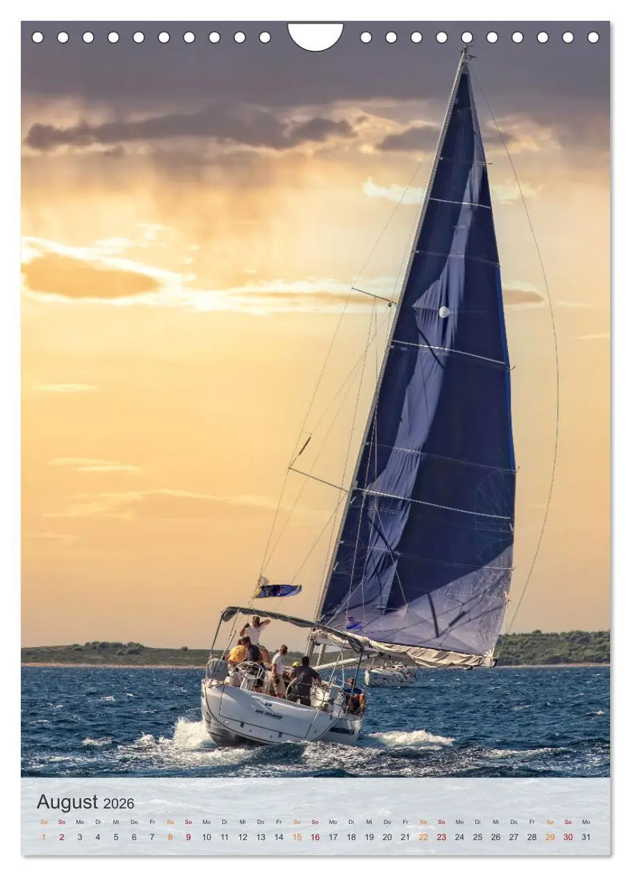 Bild: 9783516356724 | Segeln - meine Leidenschaft (Wandkalender 2026 DIN A4 hoch),...