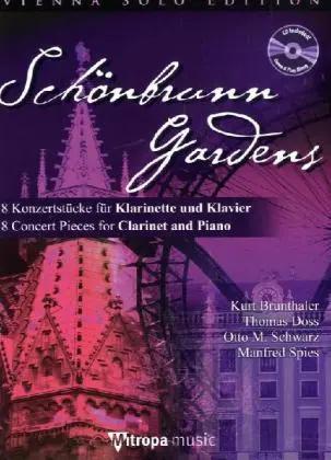 Cover: 9789043126724 | Schönbrunn Gardens, für Klarinette und Klavier, mit Audio-CD | 2007