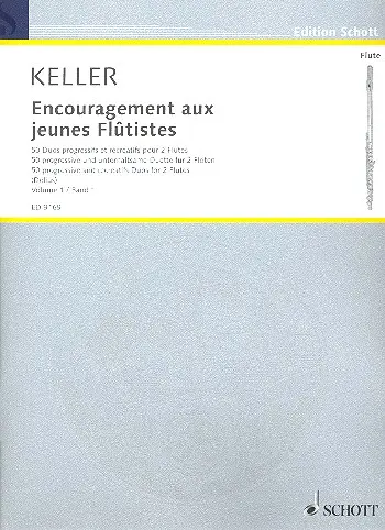Cover: 9790001126724 | Encouragement aux jeunes Flûtistes op. 62 Band 1 für 2 Flöten...